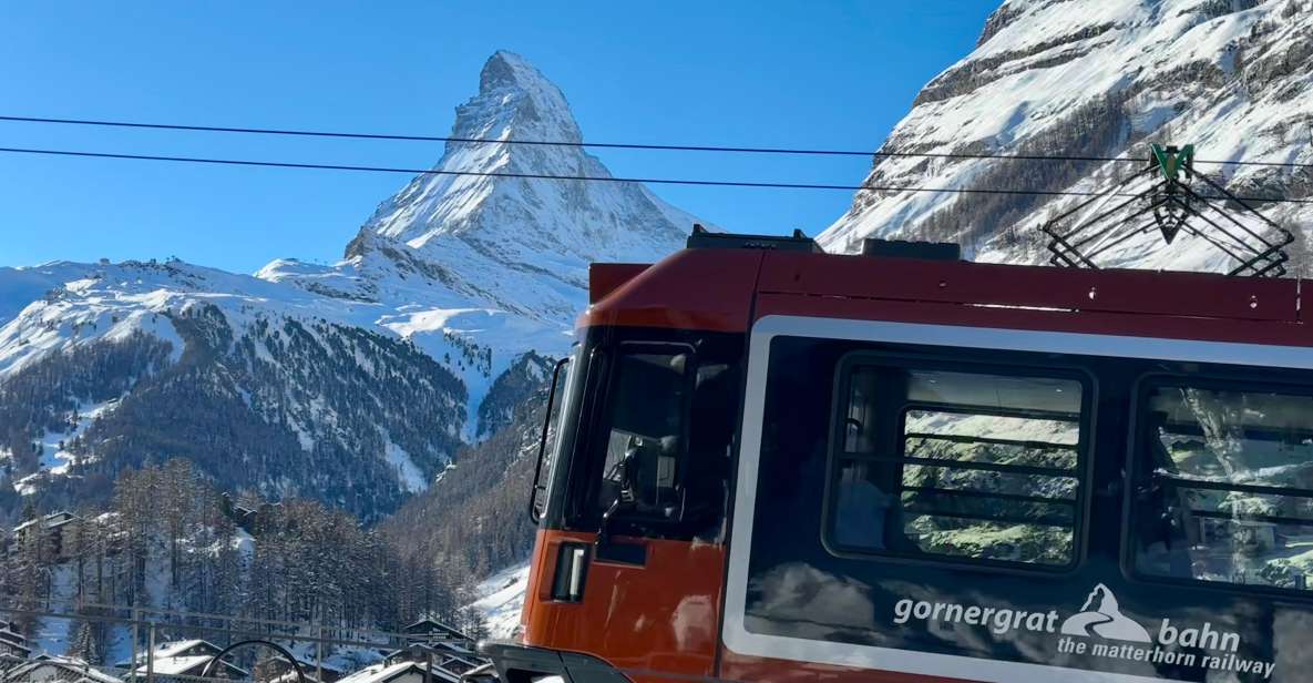 Zurich Private Tour: Zermatt & Gornergrat Scenic Railway - Key Points