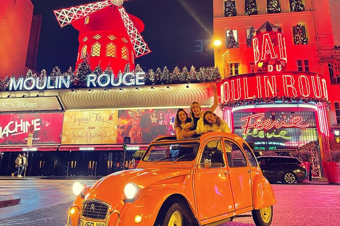 2-hour Private Night Ride in a Citroën 2CV in Paris - Pickup and Meeting Details