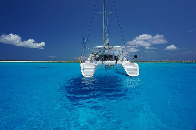 5-Hour Private 38 Luxury Catamaran 2-Stop Tour W/ Food, Open Bar & Snorkeling - Tour Inclusions & Highlights