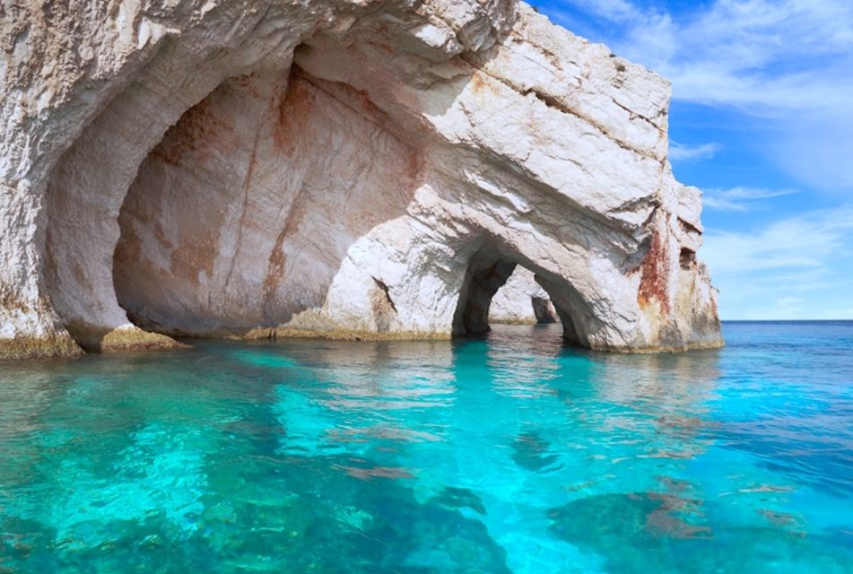 Agios Nikolaos: Blue Caves and Navagio Bay Swim Cruise - Tour Details