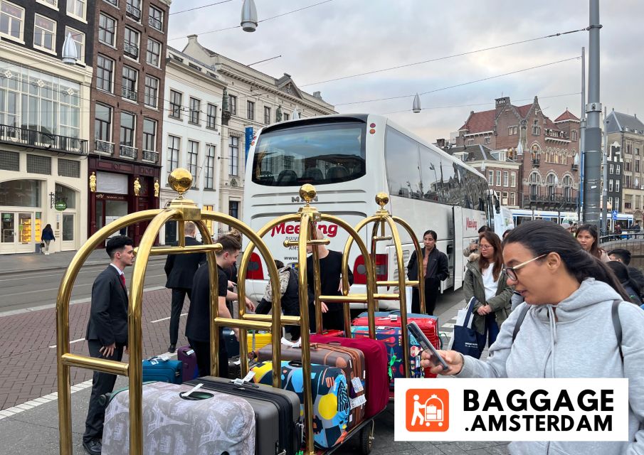 Amsterdam: Seamless Porterservice Baggage Airport to Hotel - Booking and Flexibility