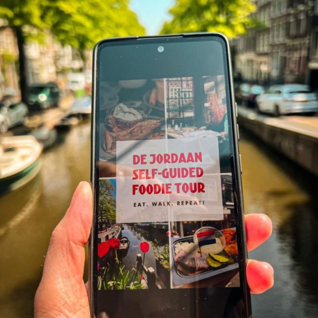 Amsterdam: Self-Guided Food Tour in De Jordaan Neighbourhood - Experience Delectable Food Culture