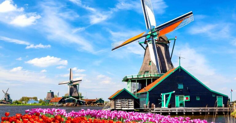 Amsterdam to Zaanse Schans Windmills, Volendam & Edam by Car