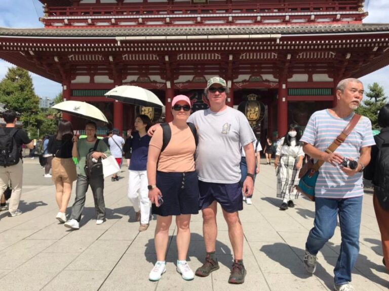 Asakusa Historical and Cultural Food Tour With a Local Guide