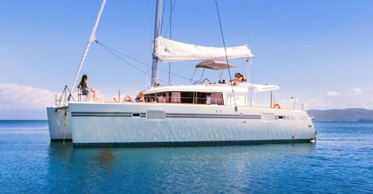 Balos & Gramvousa Private Luxury Catamaran Cruise With Meal