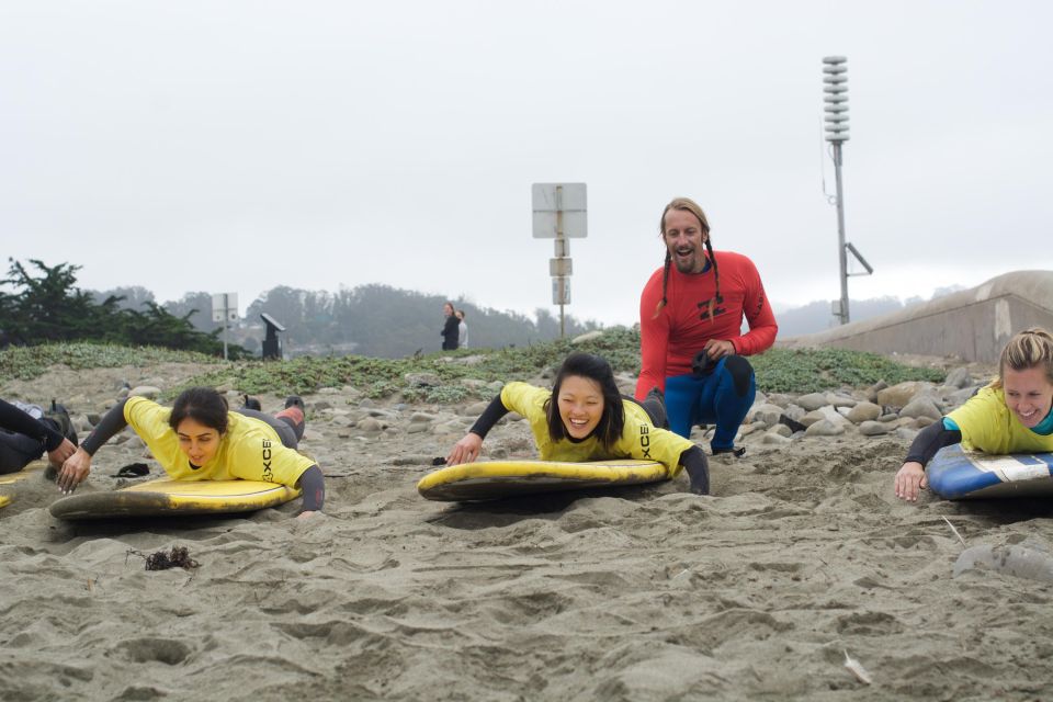 Beginner Surfing Lesson - Pacifica or Santa Cruz - Duration and Cancellation Policy