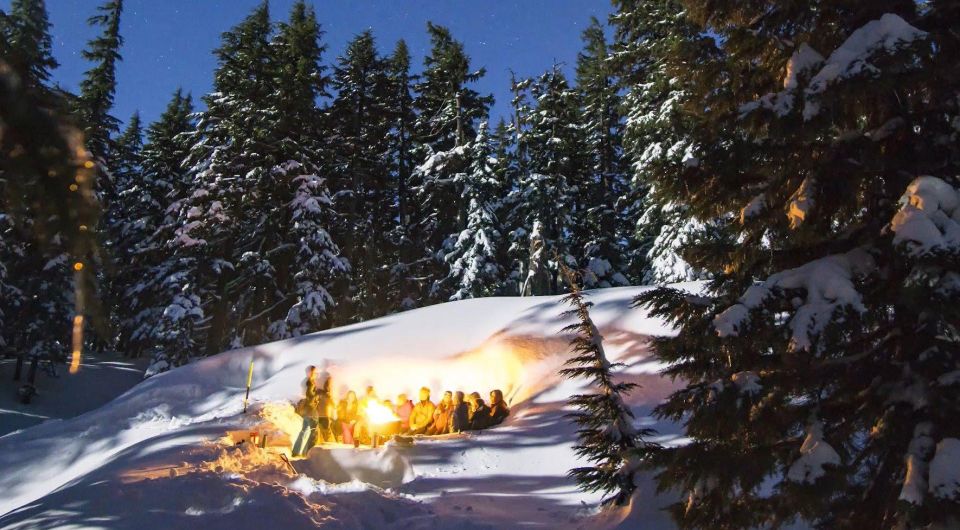 Bend: Cascade Mountains Snowshoeing Tour and Bonfire - Tour Highlights and Inclusions