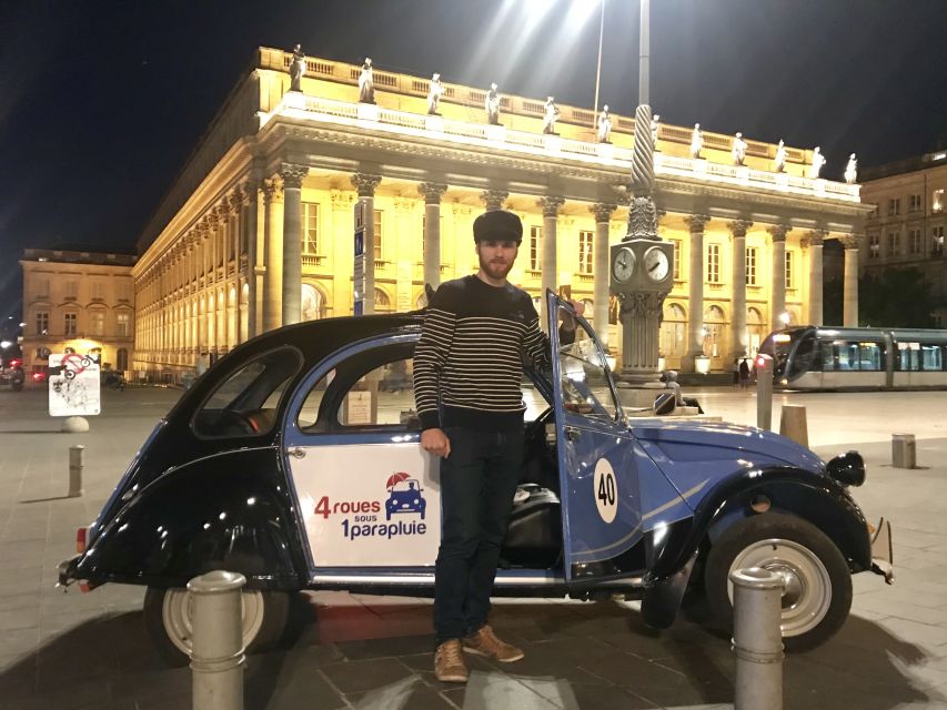 Bordeaux by Night: Private Tour in a Citroën 2CV - Tour Details