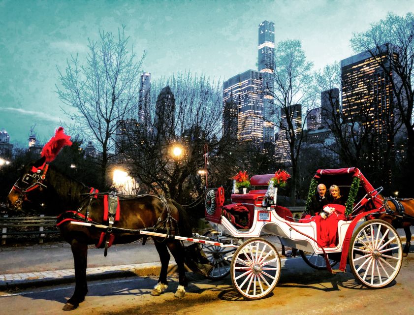 Central Park: Short Horse Carriage Ride (Up to 4 Adults) - Inclusions