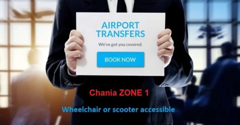 Chania Airport (Chq) To/From Chania Suburbs- Zone 1