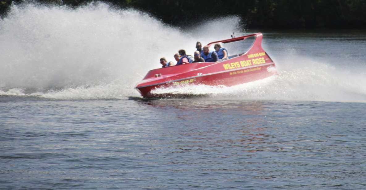 Chelan County: Jet Boat Ride With Cruising and Thrills - Group Size and Experience