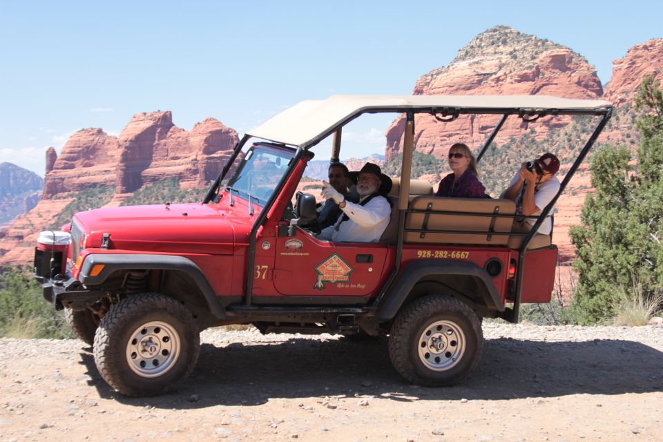 Colorado Plateau on 4x4: 2-Hour Tour From Sedona - Language and Activity Inclusions