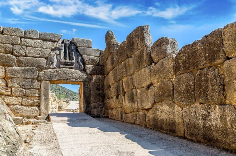Day Tour to Ancient Olympia,Kaiadas,Apollo,Sparta,Mycenae