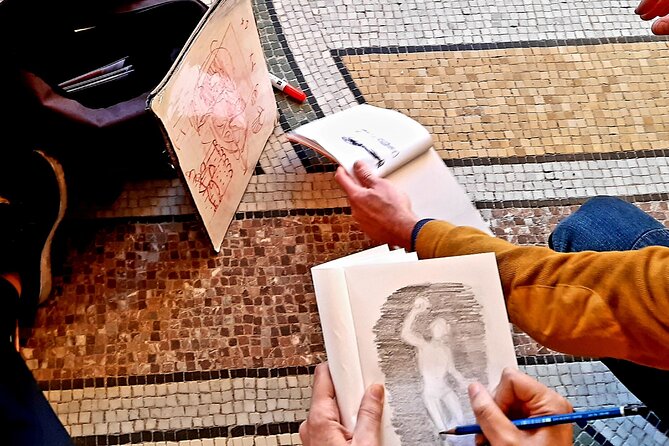 Drawing Workshop/Creative Notebook During a Walk From the Invalides to the Petit Palais - Workshop Overview