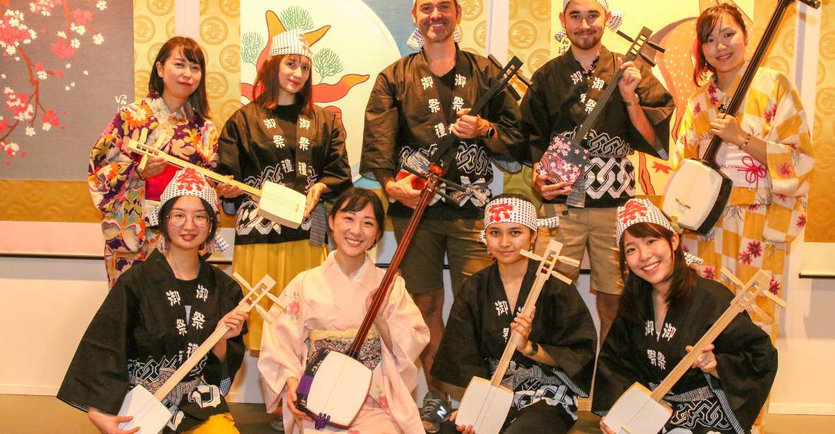 【Tokyo Shami】Let's Make a Mini Shamisen and Play It! - Activity Details