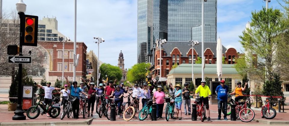 Fort Worth: Guided Electric Bike City Tour With BBQ Lunch - Itinerary
