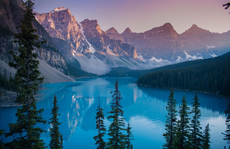 From Banff: Shuttle to Moraine Lake and Lake Louise - Shuttle Service Details