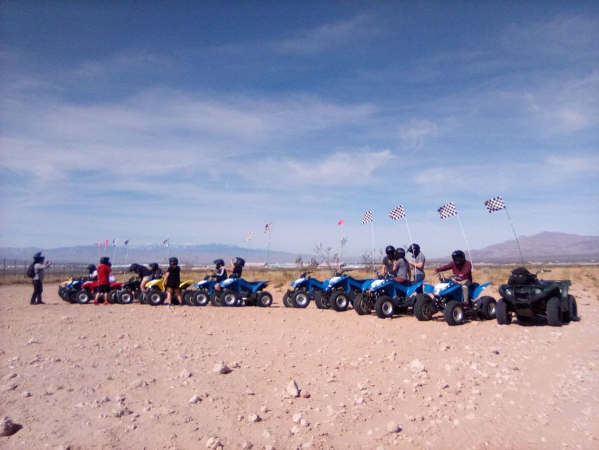 From Las Vegas: Nellis Dunes ATV Tour With Shuttle Transfer - Booking Details for Nellis Dunes ATV Tour