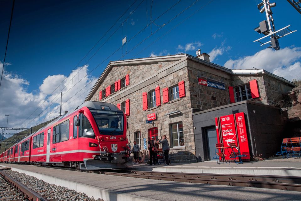 From Lecco Railway Station: Bernina Train Ticket - Ticket Details