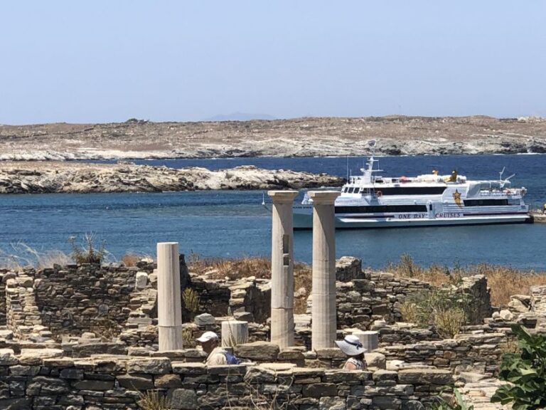 From Naxos: Delos and Mykonos Day Trip With Licensed Guide