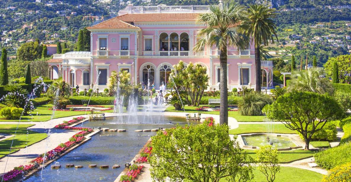 From Nice: Eze, Monaco, Cap Ferrat & Villa Rothschild - Scenic Drive Along the Cote Dazur
