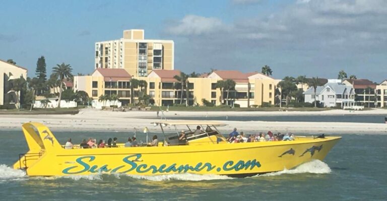 From Orlando: Day Trip to Clearwater With Sea Screamer Ride