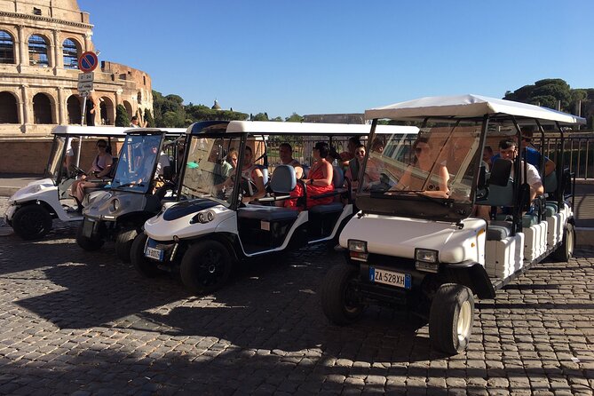 Full Day Rome in Golf Cart