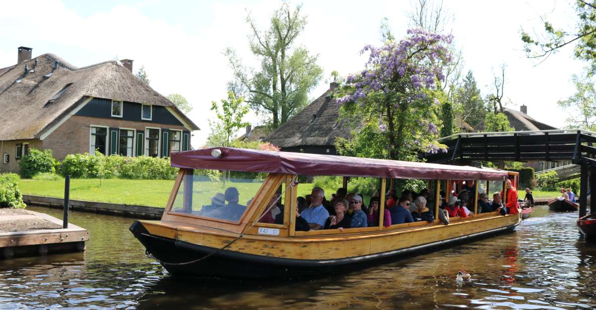 Giethoorn: Village & National Park Canal Cruise With Coffee - Booking Details