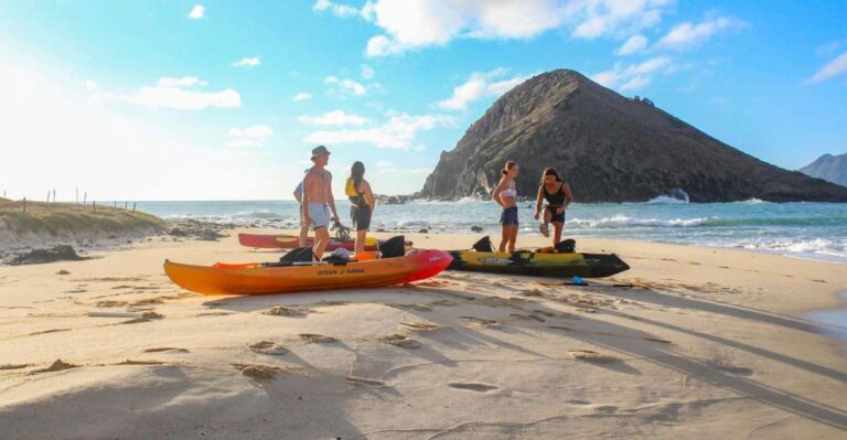 Kailua: Mokulua Islands Kayak Tour With Lunch and Shave Ice