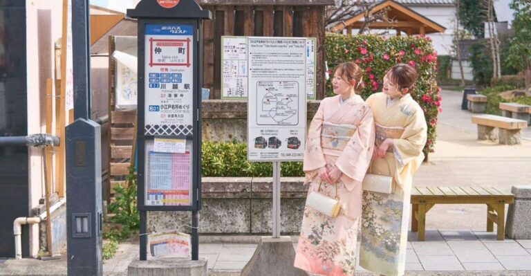 Kawagoe: Kimono Rental Experience at WARGO