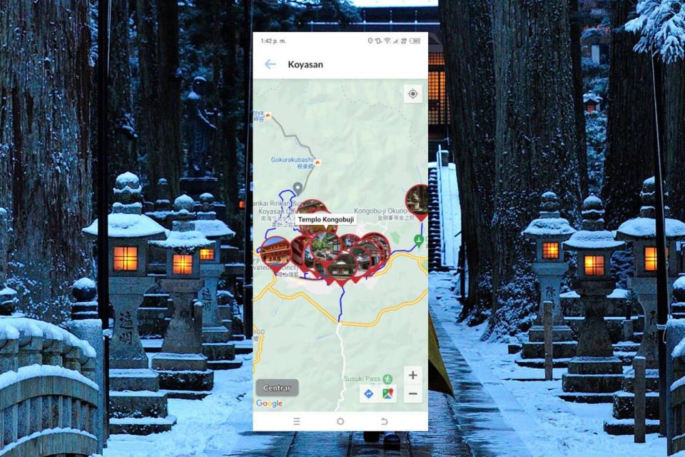 Koyasan Self-Guided Route App With Multi-Language Audioguide - Activity Details