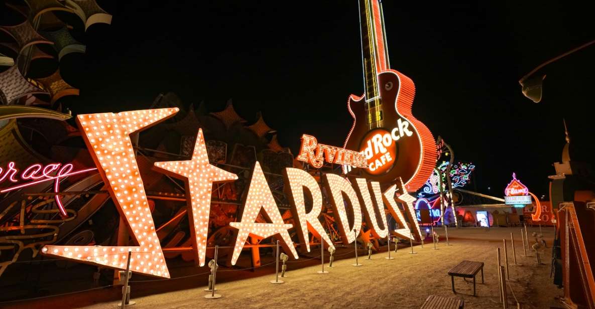 Las Vegas: Night Helicopter Flight and Neon Museum Tour - Tour Details