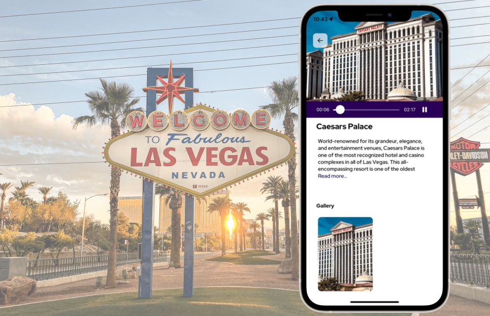 Las Vegas: Self-Guided Sightseeing Highlights Digital Tour - Tour Details