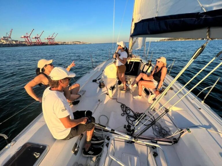 Lisbon Sailing Sunset Private Group
