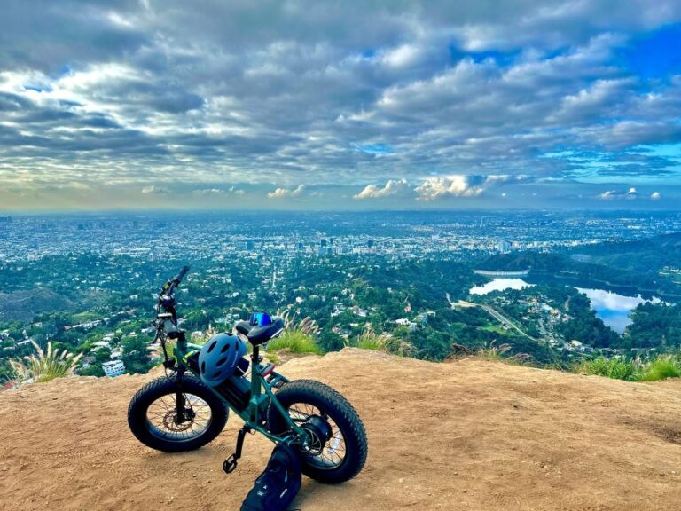 Los Angeles: Guided E-Bike Tour to the Hollywood Sign
