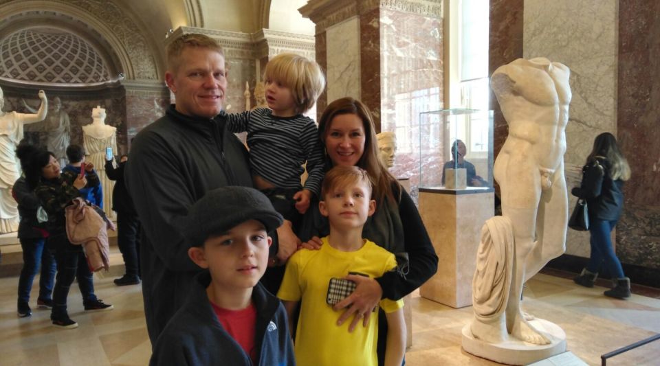Louvre Museum Child-Friendly Private Tour for Families - Tour Duration and Flexibility