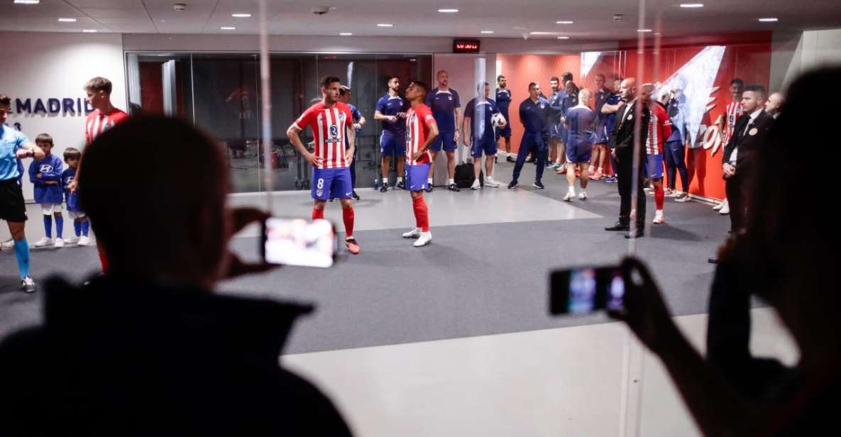 Madrid: Atlético De Madrid Tunnel Experience + Match Ticket - Experience Details