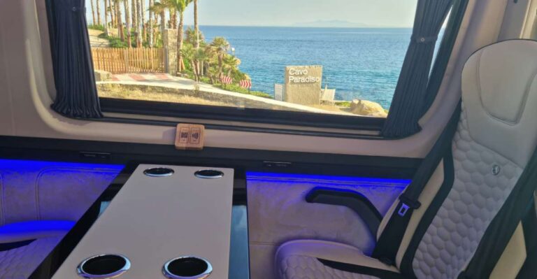 Mykonos Private VIP Minibus on Disposal up to 11 Passengers