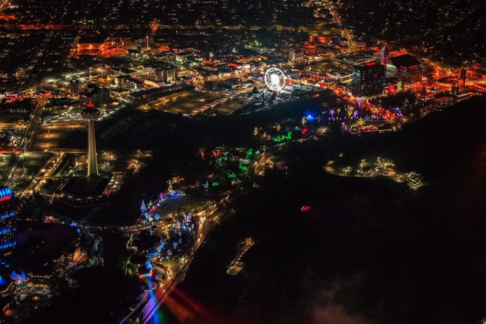 Niagara Falls, Canada: Nights & Lights Helicopter Experience - Experience Details