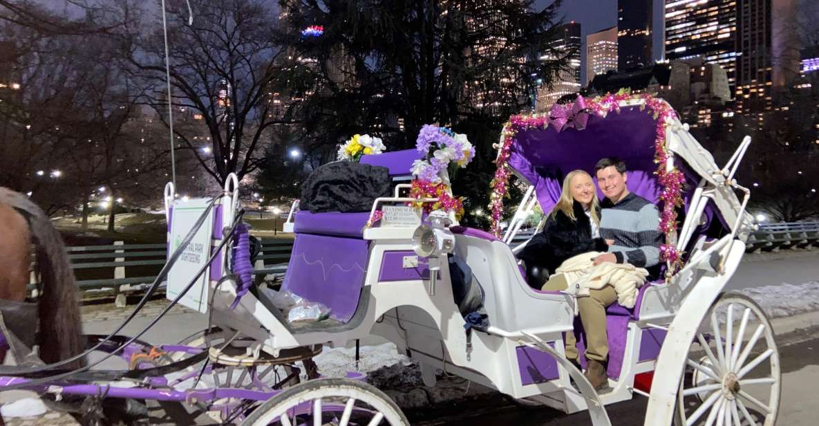 NYC: Guided Central Park Horse Carriage Ride - Inclusions