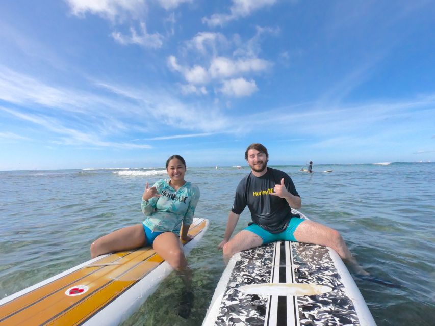 Oahu: Surfing Lessons for 2 People - Instructor and Group Size