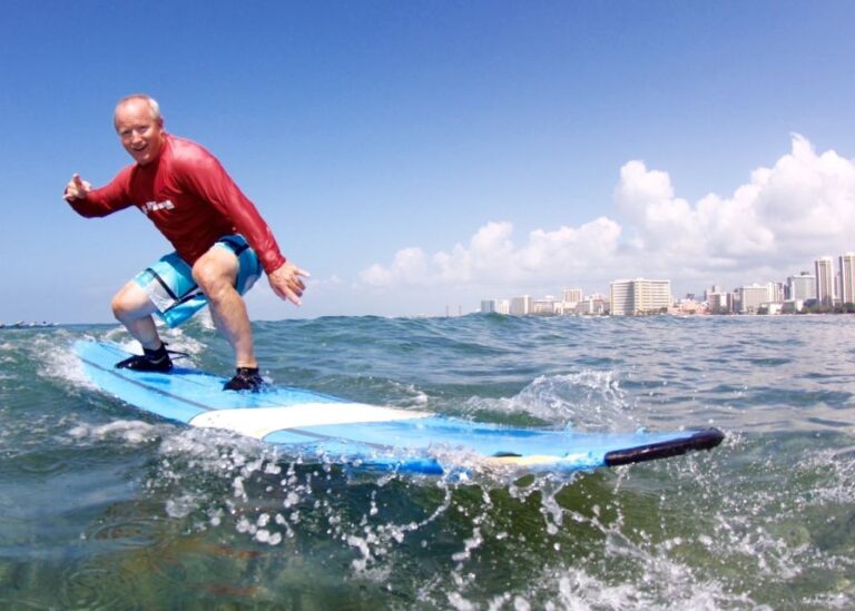 Oahu: Waikiki 2-Hour Beginner Group Surf Lesson
