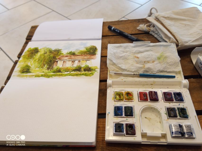 Painting and Gastronomy Experience at the Gates of Giverny - Experience Details