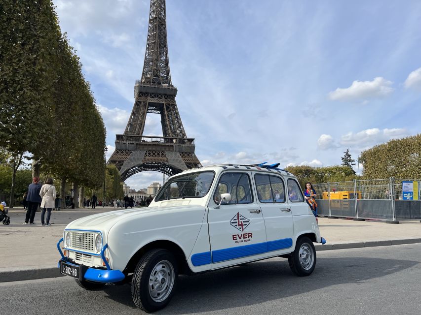 Paris: Private Sightseeing Tour in Renault 4L Electric 2h - Tour Details