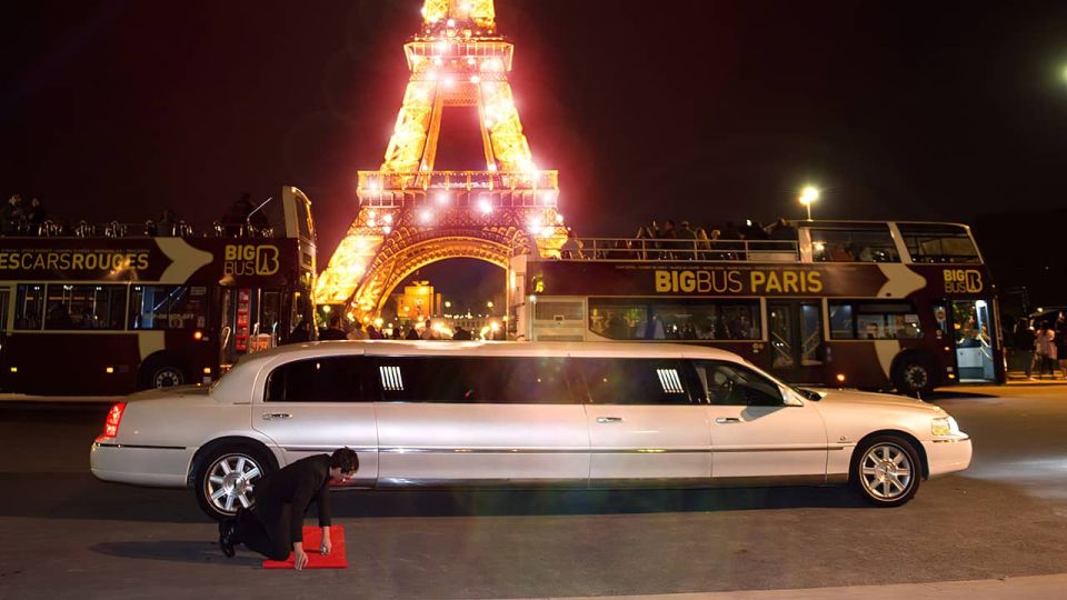 Paris: Romantic Limousine Tour - Booking Details