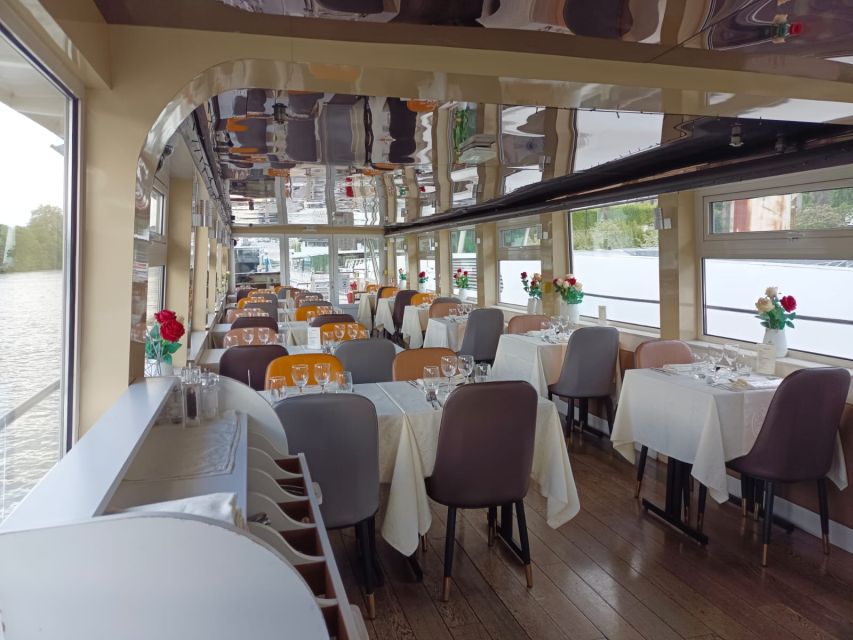Paris : Seine River Lunch Cruise From Eiffel Tower - Pricing and Duration