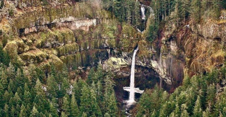 Portland: Multnomah Falls Scenic Air Tour