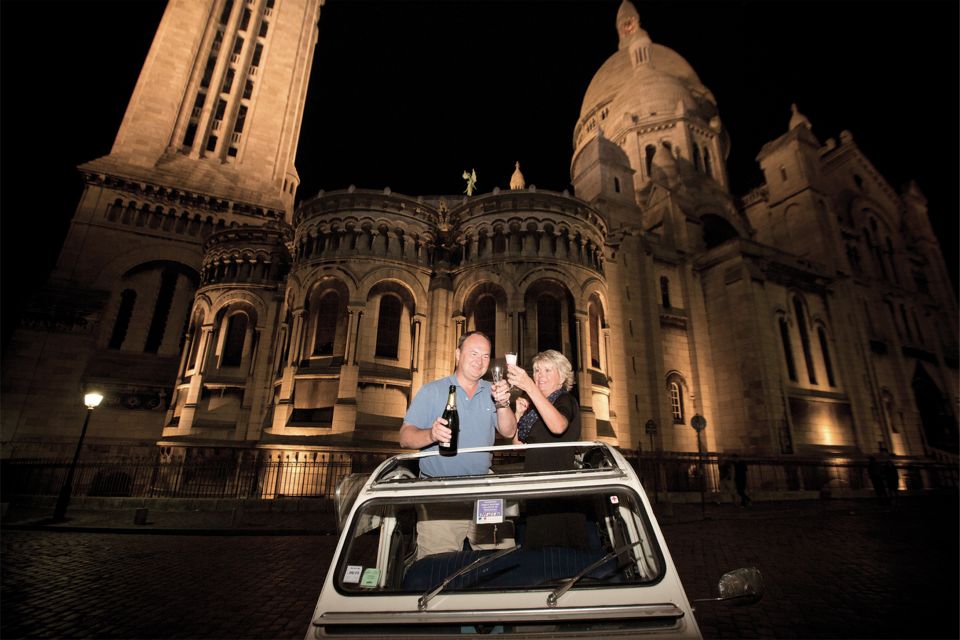 Private Tour of Paris by Night With Champagne - Tour Overview
