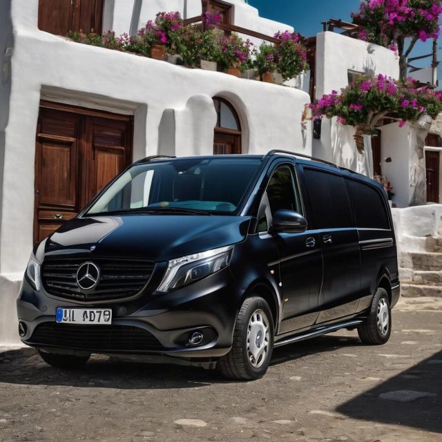 Private Transfer: Mykonos Old Port to Airport With Mini Van