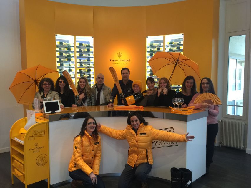 Reims/Epernay: Private Veuve Clicquot Champagne Tasting Tour - Tour Overview
